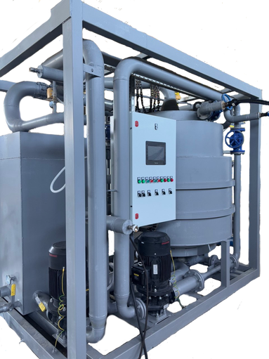 Блочная вакуумная деаэрационная установка