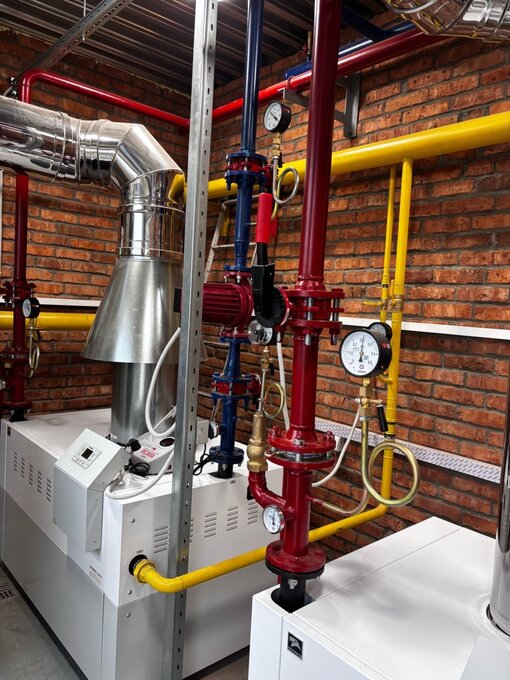 Встроенная котельная административного здания на 650 кВт