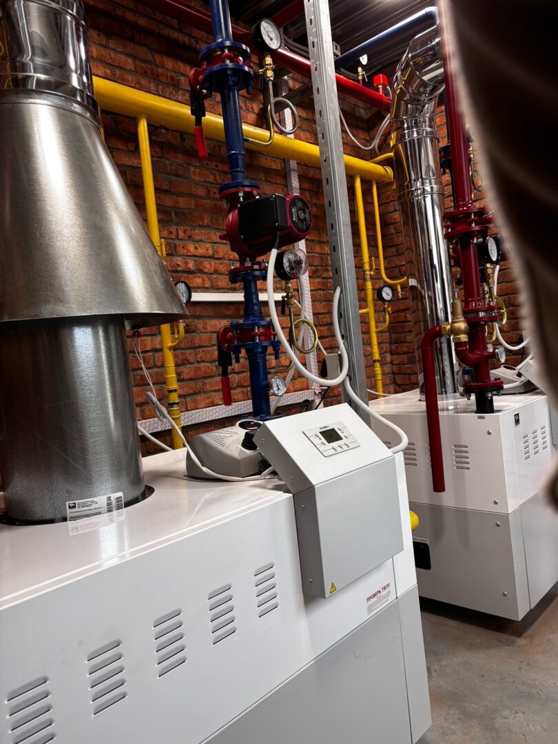 Встроенная котельная административного здания на 650 кВт